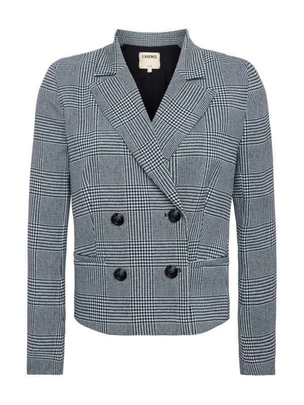 L'AGENCE 'Atmore' Double Breasted Blazer>Women Coats & Jackets