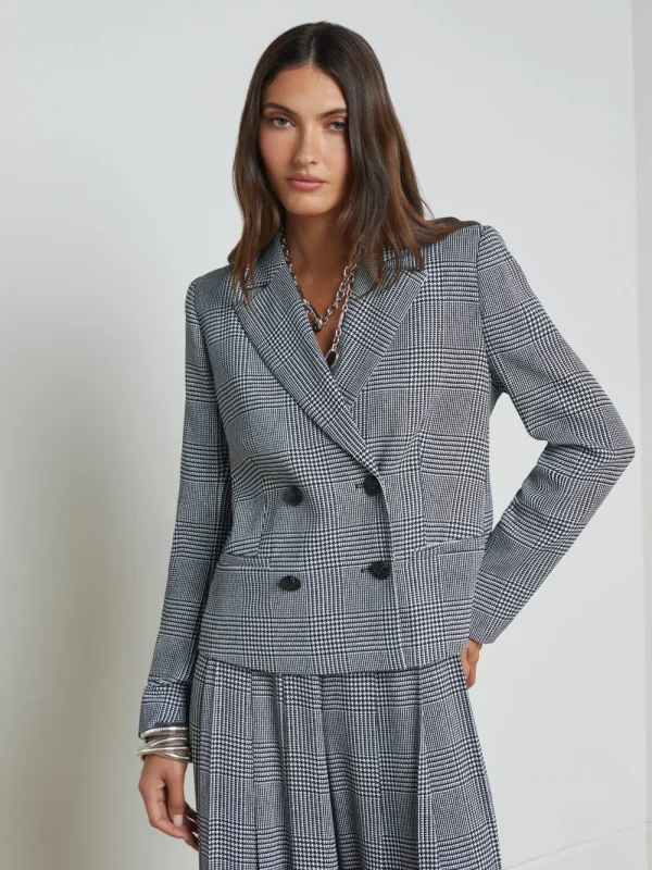 L'AGENCE 'Atmore' Double Breasted Blazer>Women Coats & Jackets