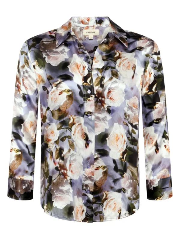 L'AGENCE Dani Shirt>Women Shirts & Blouses