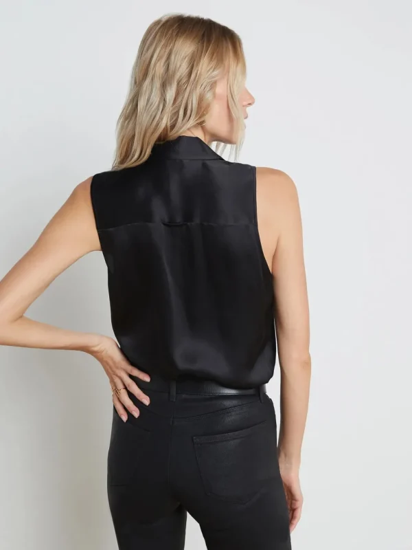 L'AGENCE 'Emmy' Sleeveless Blouse>Women Shirts & Blouses