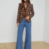 L'AGENCE 'Kenzie' Plaid Jacket>Women Coats & Jackets