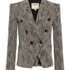 L'AGENCE 'Marie' Double Breasted Blazer>Women Coats & Jackets