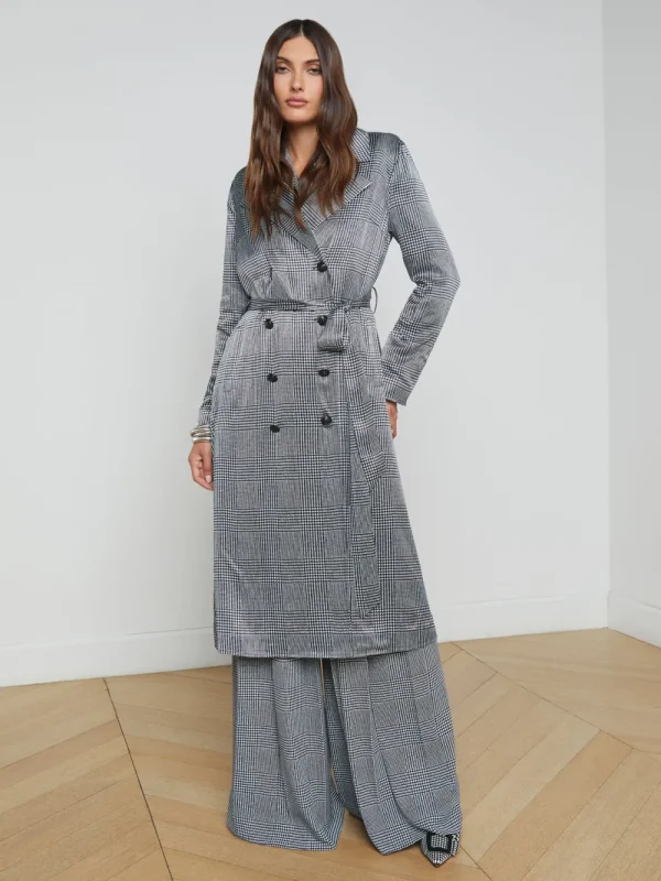 L'AGENCE 'Moda' Trench Coat>Women Coats & Jackets