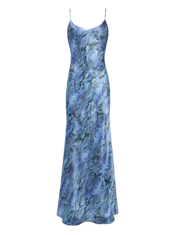 L'AGENCE Serita Silk Slip Dress>Women Dresses & Jumpsuits