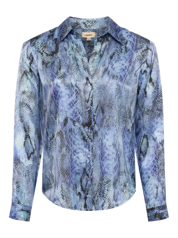 L'AGENCE Tyler Blouse>Women Shirts & Blouses