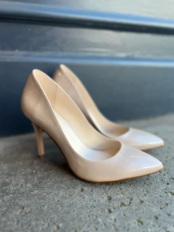Lisa Kay Patent 'Cat' Court Shoe>Women Heels