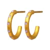 LULU Copenhagen 'OMG' Hoops>Women Jewellery