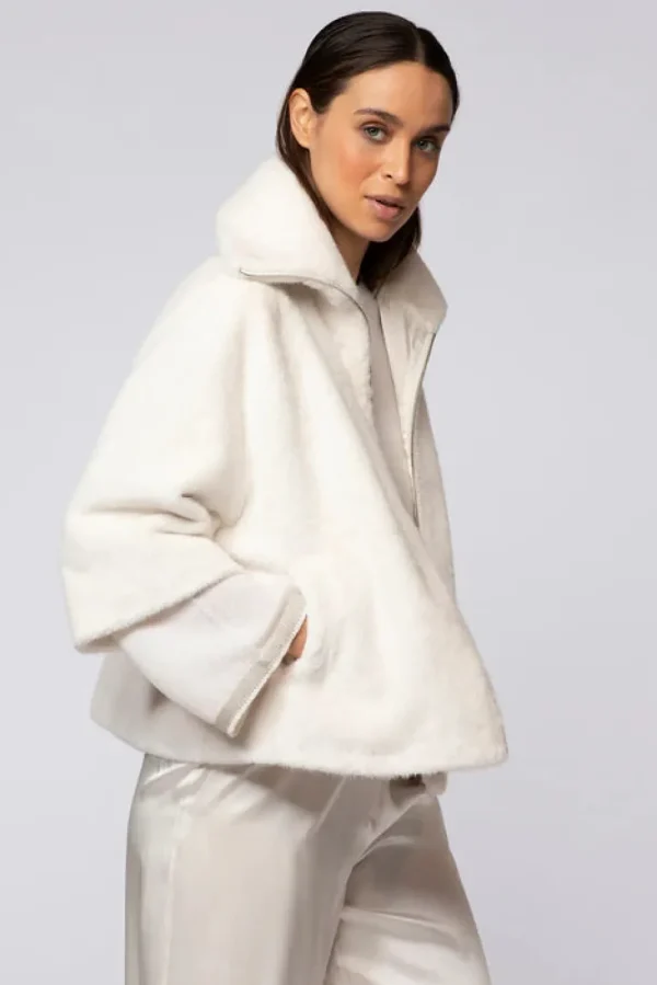 Max&Moi 'Mollya' Faux Fur Jacket>Women Coats & Jackets