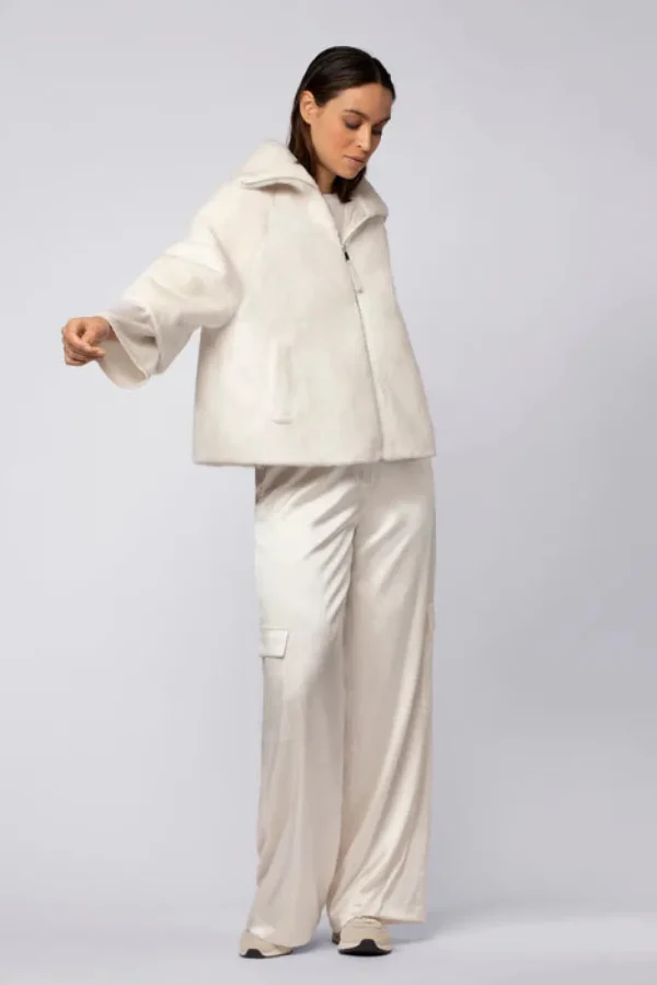 Max&Moi 'Mollya' Faux Fur Jacket>Women Coats & Jackets
