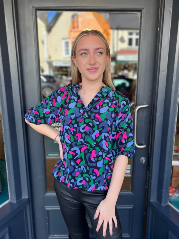 Mercy Delta 'Clevedon' Nova Topaz 'Blouse'>Women Shirts & Blouses