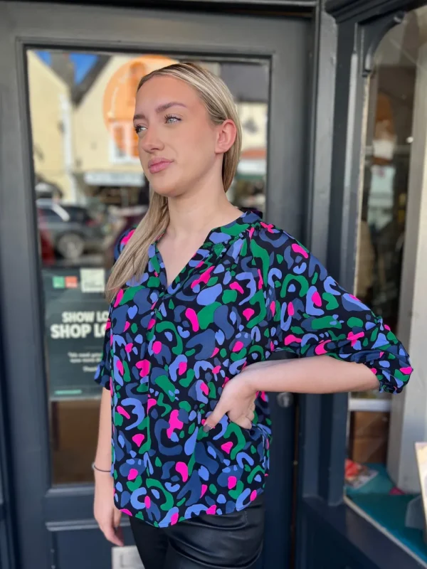 Mercy Delta 'Clevedon' Nova Topaz 'Blouse'>Women Shirts & Blouses