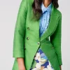 SMYTHE Green Jacket>Women Coats & Jackets