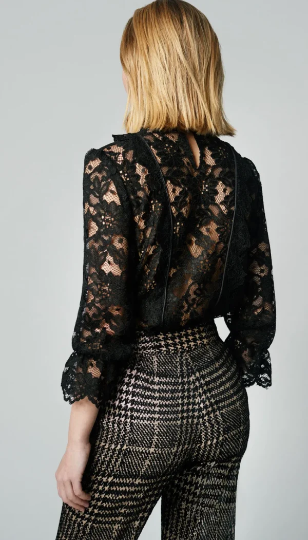 SMYTHE Scalloped Lace Blouse>Women Shirts & Blouses