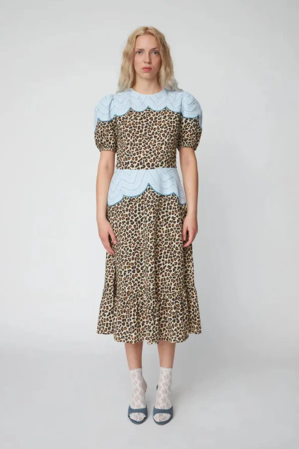 Stella Nova Leopard Midi Dress>Women Dresses & Jumpsuits