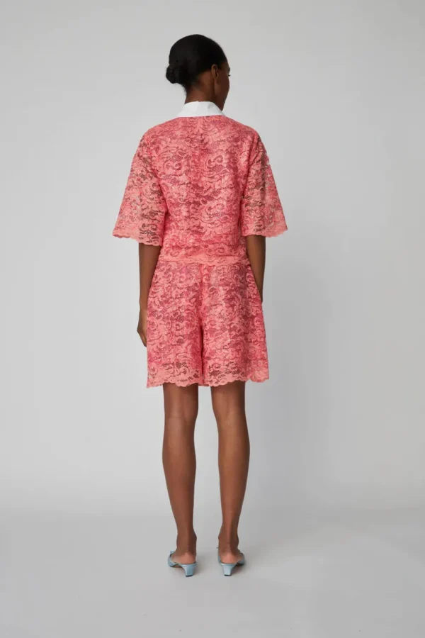 Stella Nova 'Margot' Pink Sequin Shirt>Women Shirts & Blouses