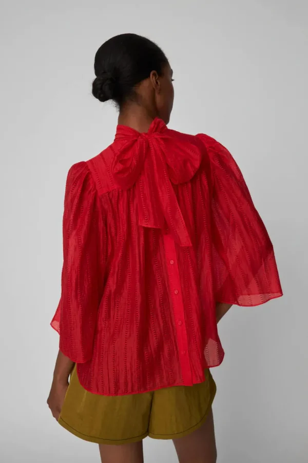 Stella Nova 'Pointelle Blouse’>Women Shirts & Blouses