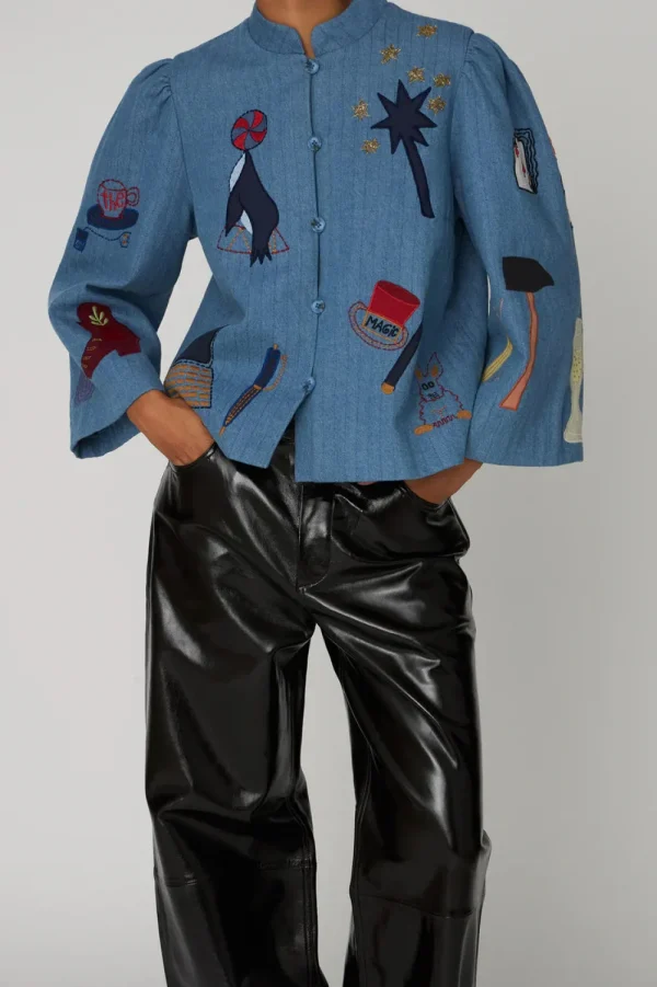 Stella Nova Quilted Handcrafted Circus Jacket>Women Coats & Jackets