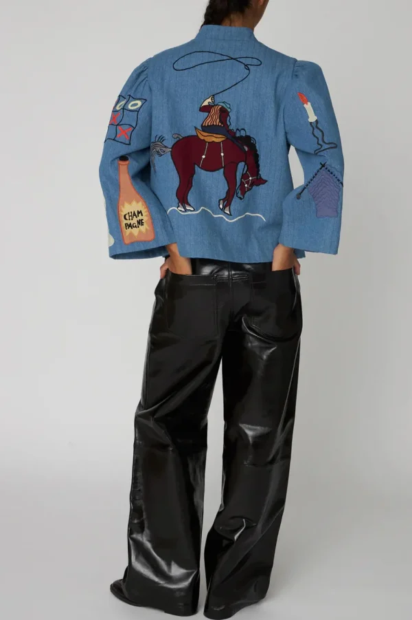 Stella Nova Quilted Handcrafted Circus Jacket>Women Coats & Jackets