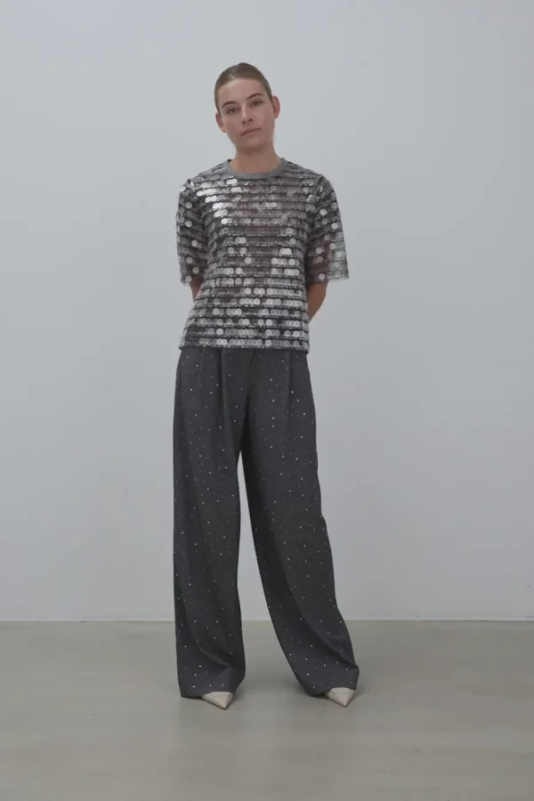 Stella Nova See Through Sequins Top>Women Tops | Shirts & Blouses