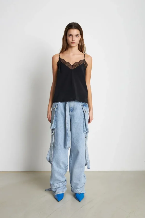 Stella Nova Silk Slip Top>Women Shirts & Blouses