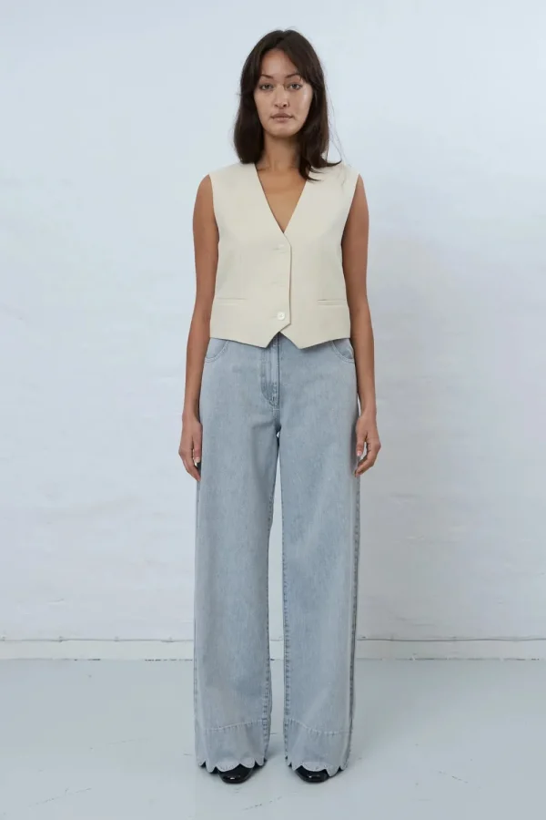 Stella Nova Tailored Tuxedo Vest>Women Shirts & Blouses