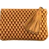 Tissa Fontaneda 'Pochette Large' Toffee>Women Bags