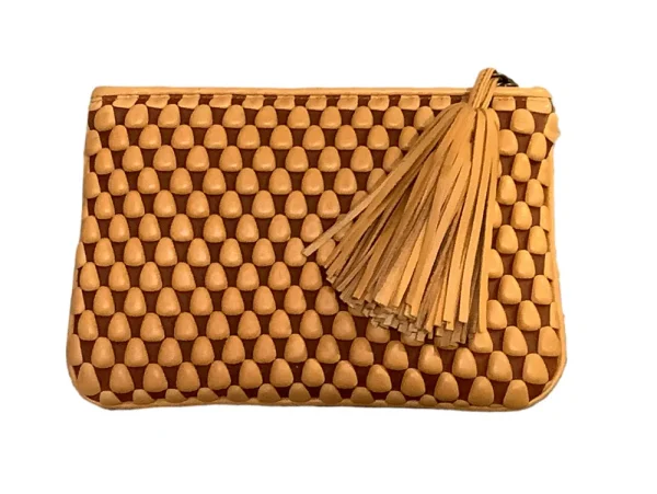 Tissa Fontaneda 'Pochette Large' Toffee>Women Bags