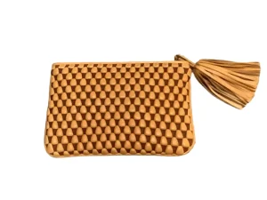 Tissa Fontaneda 'Pochette Large' Toffee>Women Bags