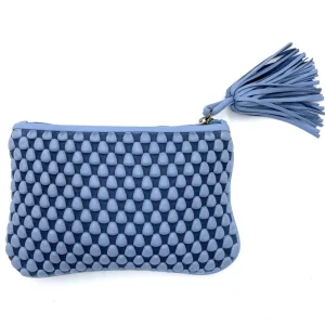 Tissa Fontaneda 'Pouchette Large’ Sky Blue>Women Bags