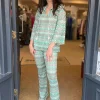 Valérie Khalfon 'Python' Blue Trouser>Women Trousers